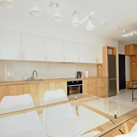 Niebieski Kwadrat - Garaz Podziemny + Ac! Apartamento